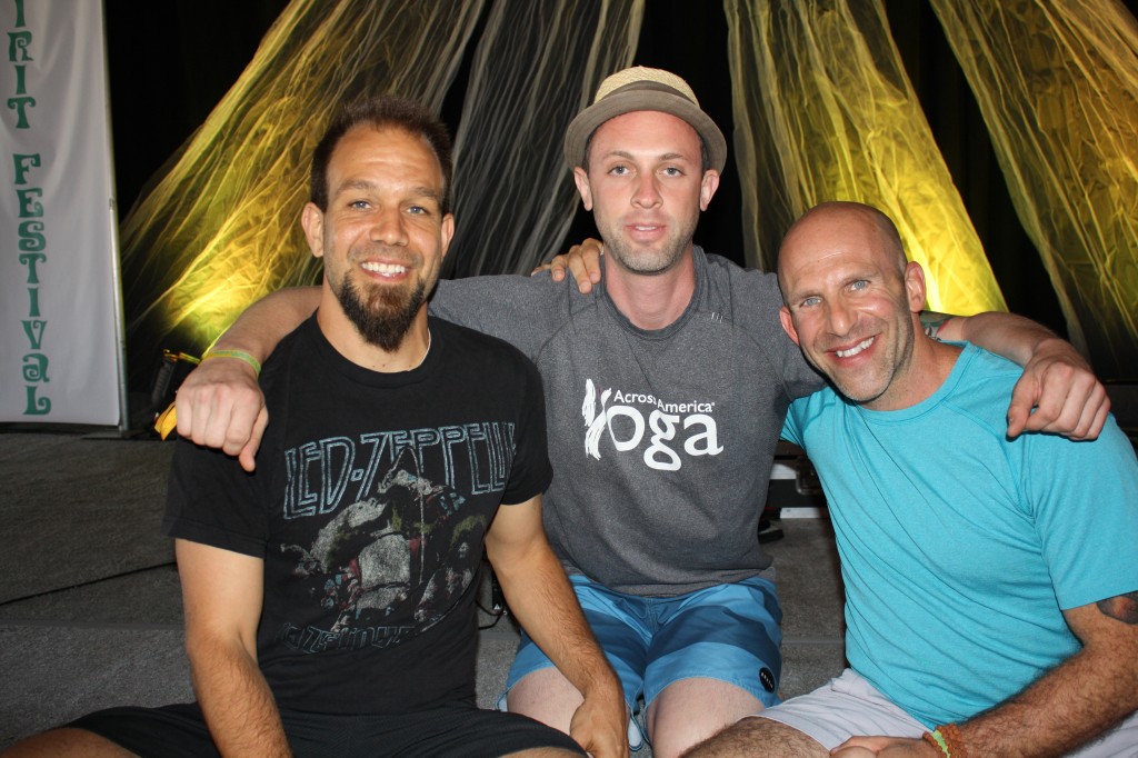 Aaron Pappas, DJ Nate Spross and Les Leventhal