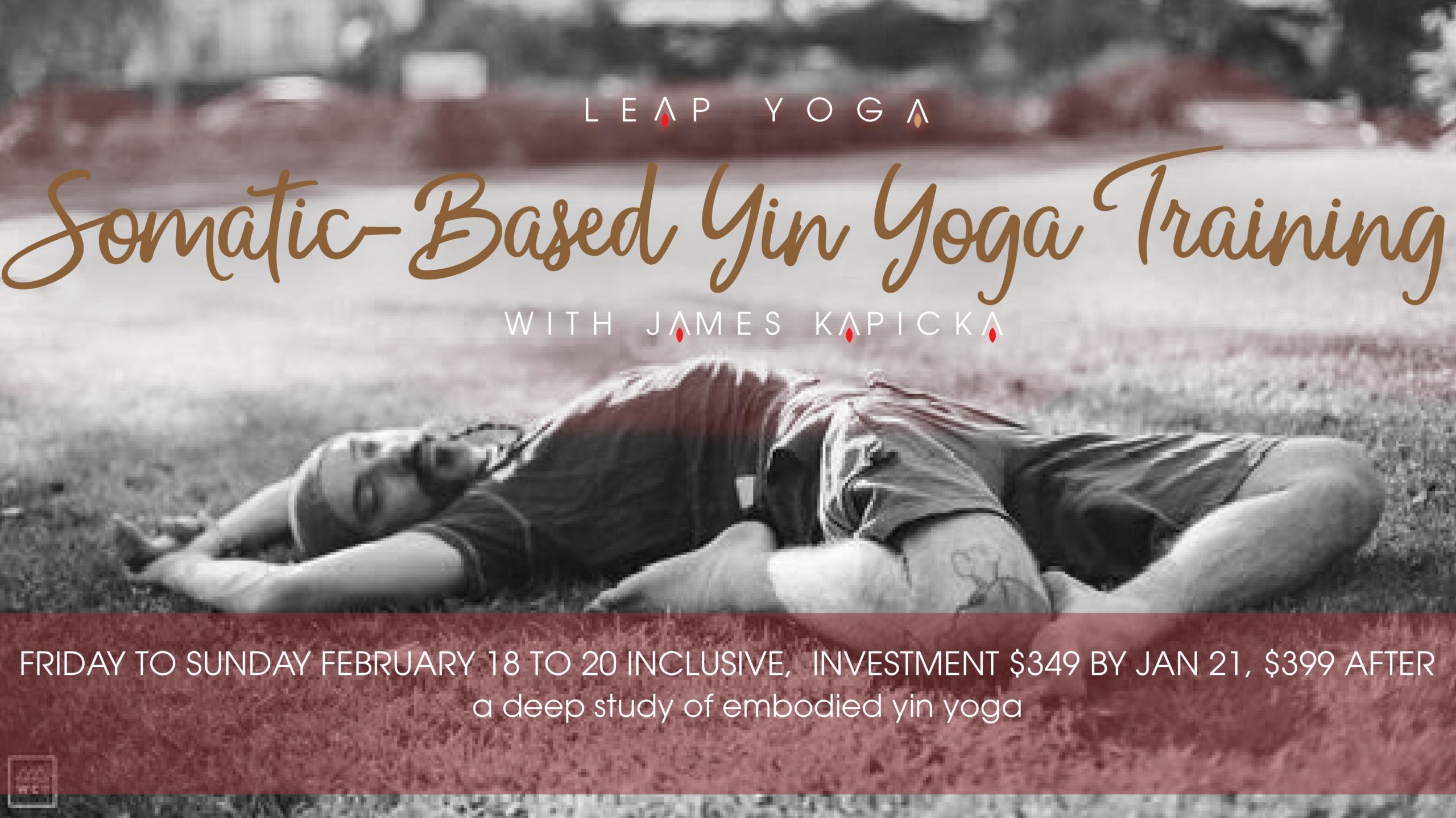 Somatic-based Yin Yoga Training with James Kapicka